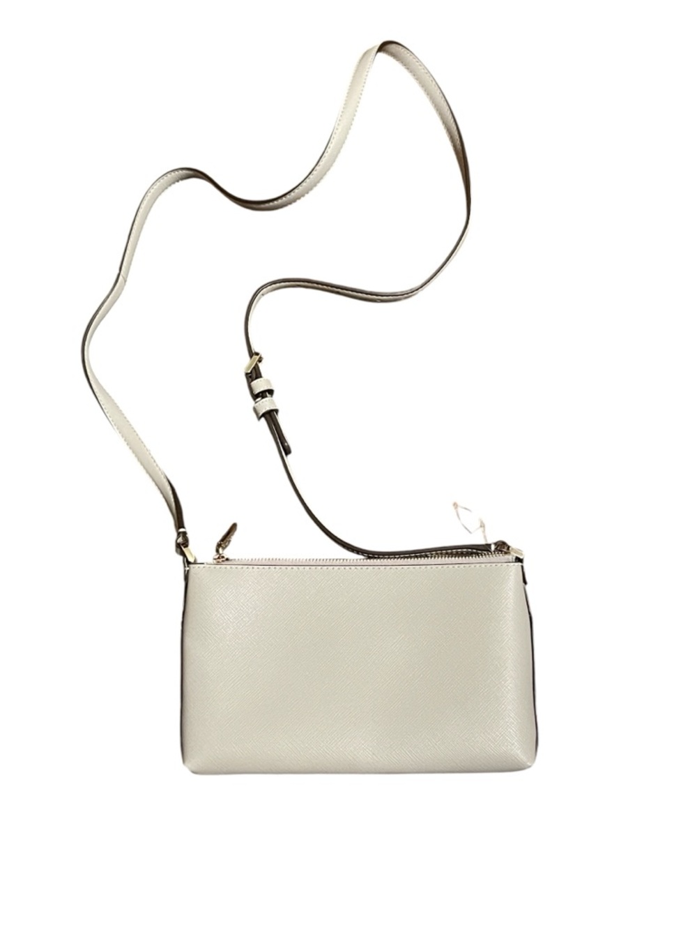 Kate Spade Sadie Crossbody Bag Set - 2 pieces. Brand New - Light Gray / Gold HW - Picture 5 of 10